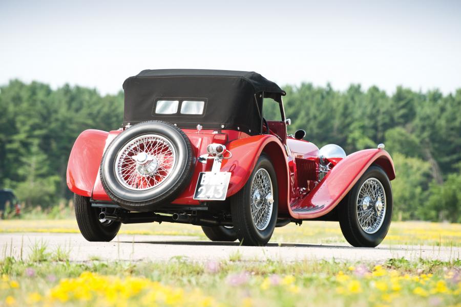  Jaguar SS100 3&frac12;-Litre Roadster 1937 года  (фото 22 из 30)